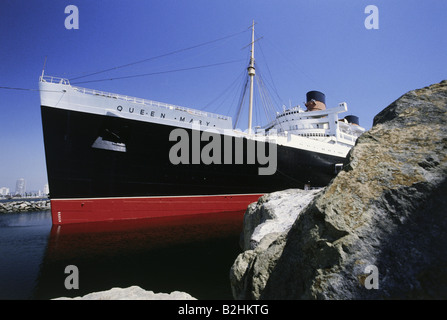 Rms Queen Mary Ship Long Beach California Russian Soviet Ussr Foxtrot