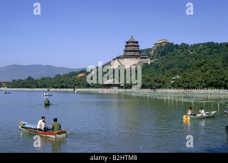 geography / travel, China, Beijing, Imperial palace, Longevity Hill, 1970s, Stock Photo