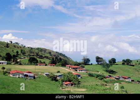 geography / travel, Costa Rica, landscapes, highlands near Quesada, Central America, landscape, CEAM, Stock Photo
