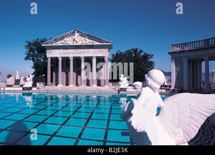 Neptune pool at Hearst castle in Santa Barbara, California, USA. Stock Photo