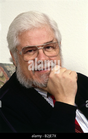 Ramsey, Bill, * 17.4.1931, American singer and actor, portrait, chin resting on hand, 1991, Stock Photo