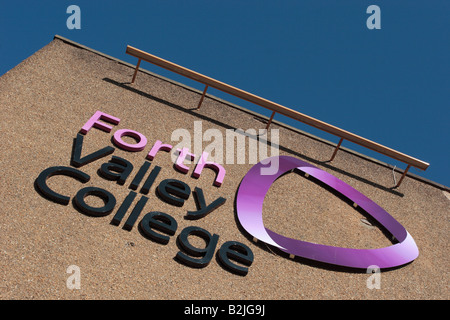 Forth Valley College is the fifth largest College in Scotland. Stock Photo