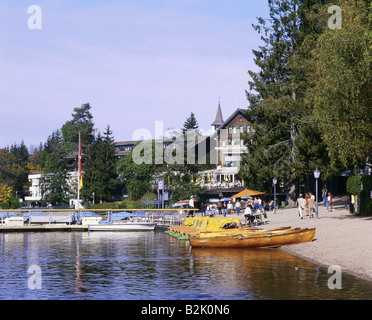 geography / travel, Germany, Baden-Württemberg, Titisee, boats at lake, Additional-Rights-Clearance-Info-Not-Available Stock Photo