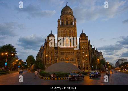 Municipal Building in Mumbai India Stock Photo