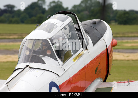 DeHavilland (Canada) DHC-1 Chipmunk 22 T10 WD390 68 G-BW*** at Wickenby Airfield Stock Photo