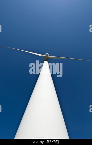 Wind turbine at Cemmaes Wind Farm Cemmaes Powys Stock Photo