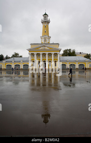 Fire-observation watchtower in Kostroma, Russia. Stock Photo