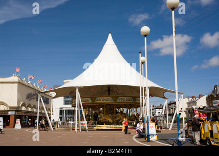 Southport Merseyside England UK July Seafront funfair at pierhead in seaside resort in summer Stock Photo