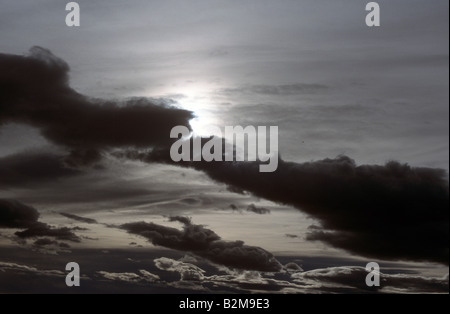 Unusual cloudscapes Stock Photo