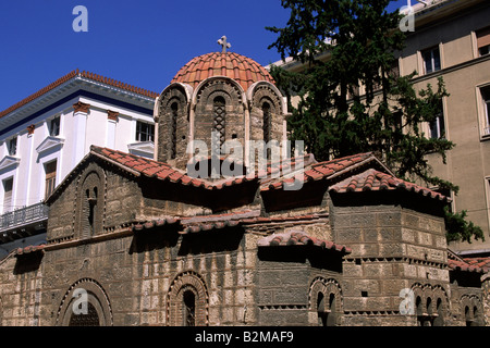 Greece, Athens, church of Kapnikarea Stock Photo