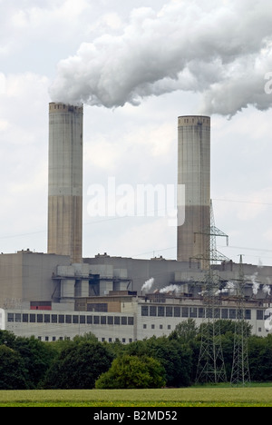 Frimmersdorf coal-fired power station, Grevenbroich, North Rhine-Westphalia, Germany Stock Photo