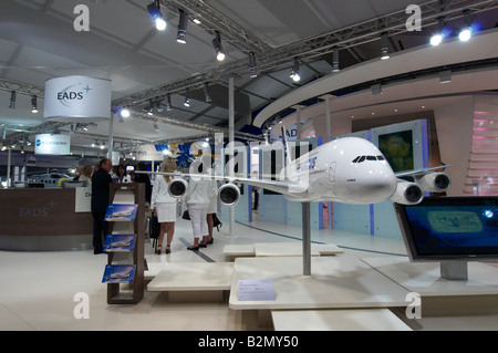 Airbus A380 Mock Up Farnborough Air Show 2008 Stock Photo