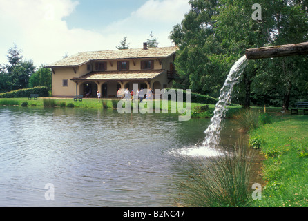celle convent, orecchiella park, italy Stock Photo