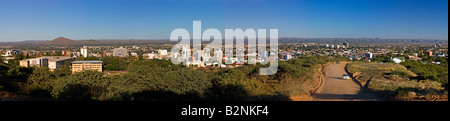 Downtown Windhoek, Namibia Stock Photo