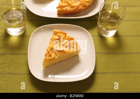 Pasta omelette, Italy Stock Photo