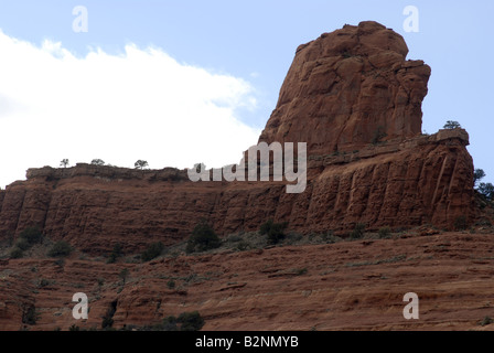 Red rocks surround Sedona Arizona Stock Photo