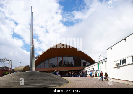 Oxford Road railway station in Manchester UK Stock Photo