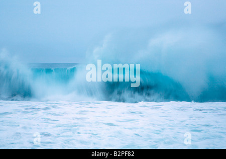Breaking Wave Hawaii USA Stock Photo