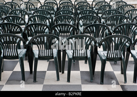 Empty Chairs Stock Photo