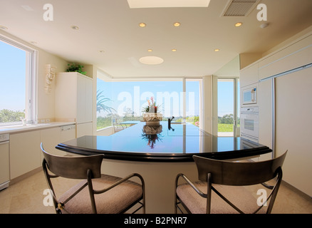 Interior of a clean modern kitchen Stock Photo