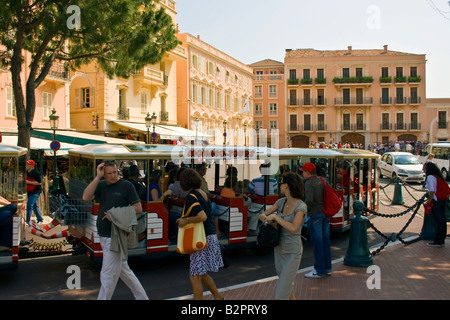 MONACO, MONTE CARLO. City scene of Monte Carlo in Monaco. Stock Photo