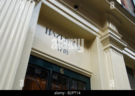 Hazlitt s Hotel former house of essayist William Hazlitt built in 1718 Frith Street Soho London England Stock Photo