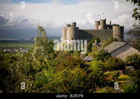 Harlech Castle Snowdonia Gwynedd North Wales UK Stock Photo