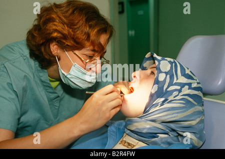 A dental clinic in Beirut, Lebanon. Stock Photo