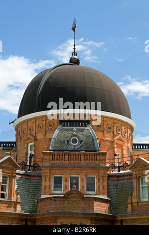 Dome of Peter Harrison Planetarium Greenwich Observatory London Stock Photo