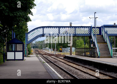 Barnt Green railway station, Worcestershire, England, UK Stock Photo