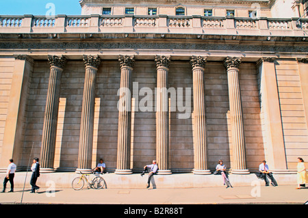 bank of england london city bank Stock Photo