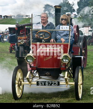 Stanley Steam Car at the Masham Steam Engine and Fair Organ Rally, North Yorkshire Stock Photo