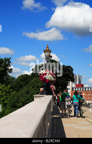 Kingston Bridge Kingston upon Thames Surrey England Stock Photo