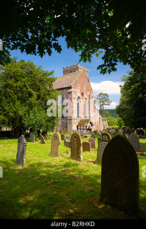 Dore Abbey and Church, near the Village of Abbey Dore in Herefordshire, England, UK Stock Photo