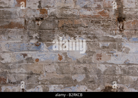 An old worn brick wall Stock Photo