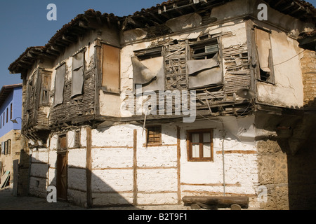Greece Macedonia Edessa Varosi district old house Stock Photo