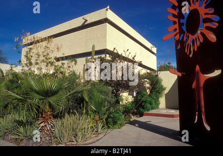 The Regional Museum of Anthropology and History and ethnobotanical garden in the city of La Paz, Baja California Sur, Mexico Stock Photo