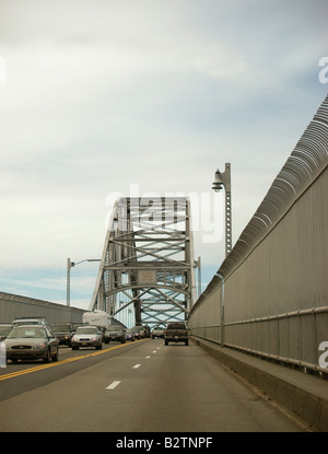 Bourne Bridge / Cape Cod / Massachusetts Stock Photo