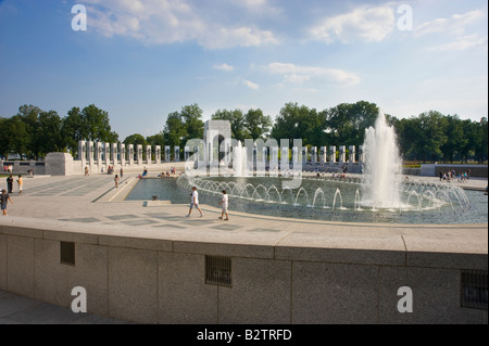 World War II Memorial Monument, Washington DC USA Stock Photo