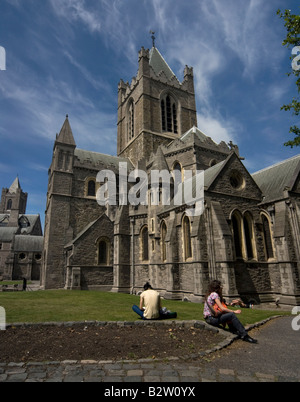 Christ Church Cathedral, Dublin, Ireland Stock Photo