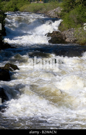 The Little Salmon River in Adams County Idaho Stock Photo