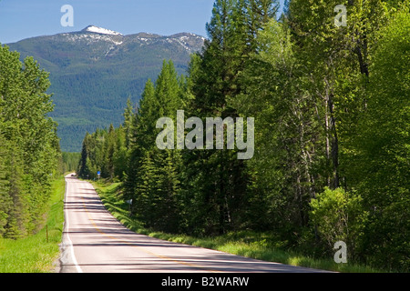 Montana Highway 83 near Kalispell Montana Stock Photo - Alamy