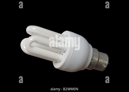 Energy Saving Bulb Cut out Stock Photo