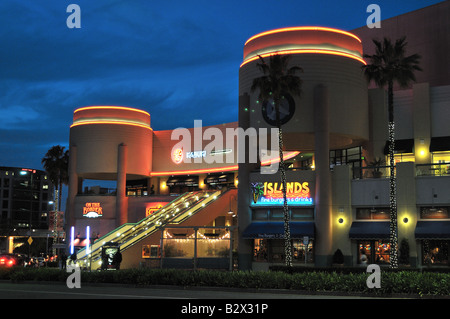 Shopping and entertainment center in Westchester, Los Angeles, California Stock Photo