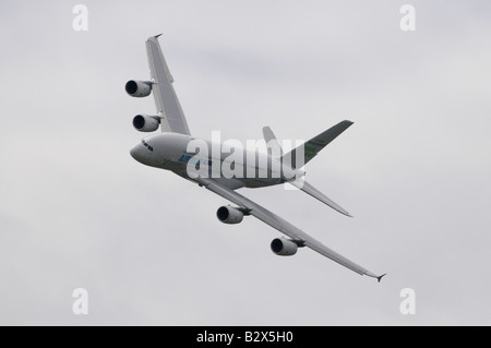 Airbus A380-800 Farnborough Air Show 2008 Stock Photo