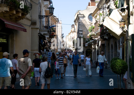 Taormina, Sicily, Italy Stock Photo