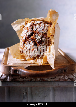 Yorkshire Cobble bread loaf Stock Photo