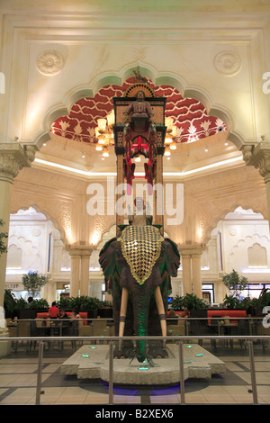 India Court in the Ibn Battuta Mall Dubai Stock Photo