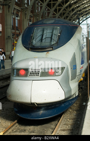 TGV high speed train in gare Lille Flandres station Lille France Stock Photo