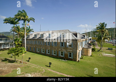 Nelsons Dockyard Antigua Stock Photo